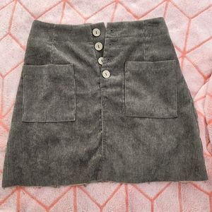 Corduroy Skirt